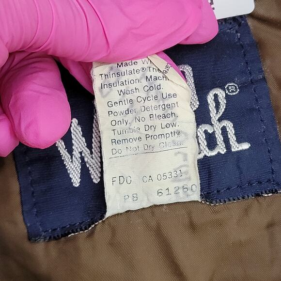 Vintage 80s Woolrich Duck Hunter Camo Hooded Parka Jacket Mens XL Insulated USA - Picture 11 of 11